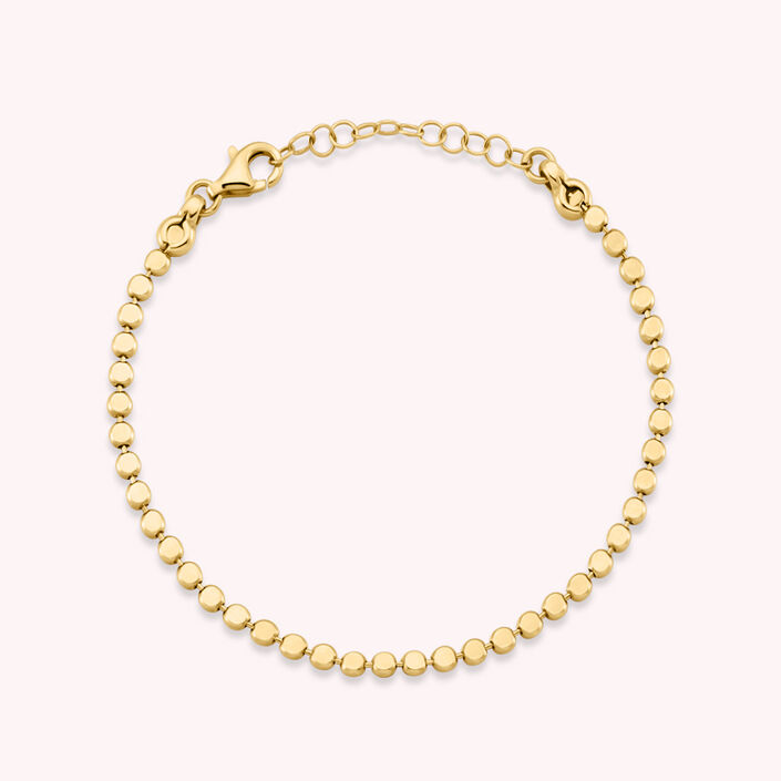 Pulsera de cadena PASTILLA - Dorado - Pulseras  | Agatha