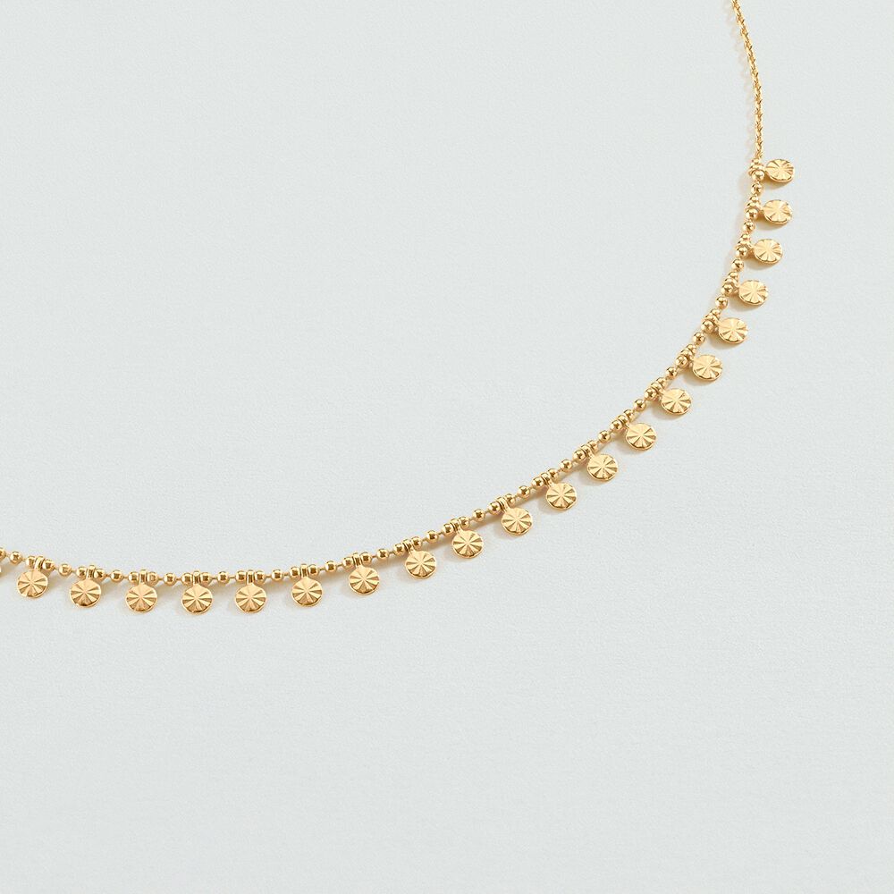 Collar corto ARIEL - Cristal / Dorado - Collar corto  | Agatha