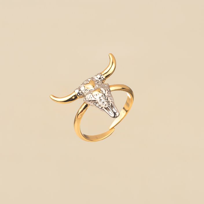 Anillo ajustable RODEO - Bicolor - Anillos  | Agatha