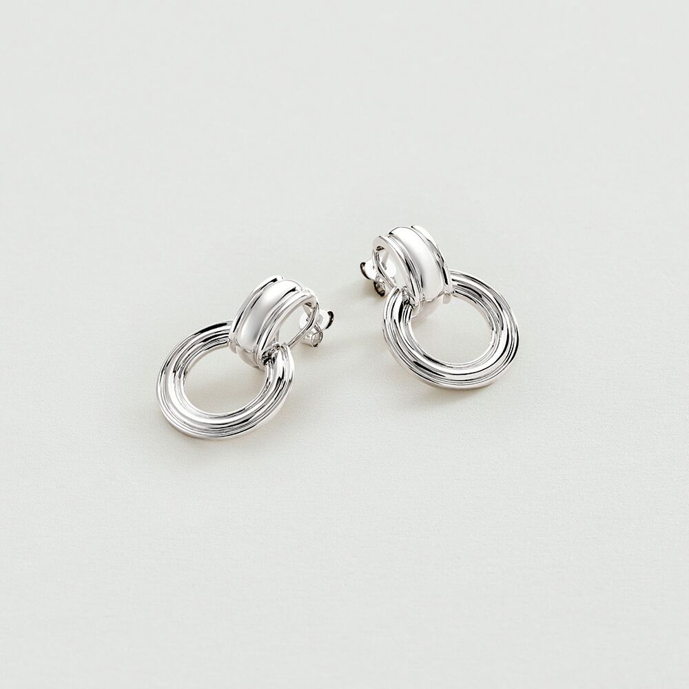 Pendientes largos SILVER - Plata - Pendientes de fantasía  | Agatha