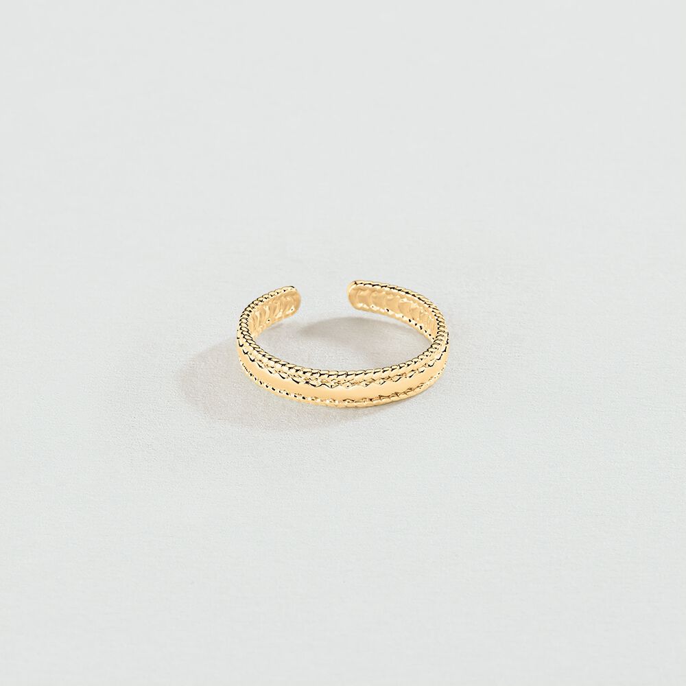 Anillo ajustable ADELINE - Dorado - Outlet  | Agatha