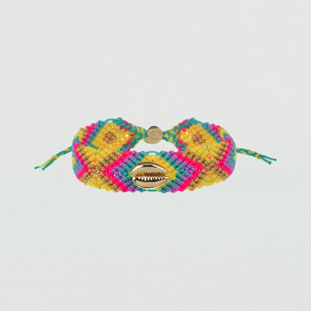 Pulsera con cord&oacute;n MAUI - Multicolor / Oro - Pulsera con cord&oacute;n  | Agatha
