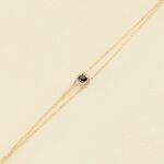Pulsera de cadena IMPERIAL - Negro / Oro - Pulseras  | Agatha