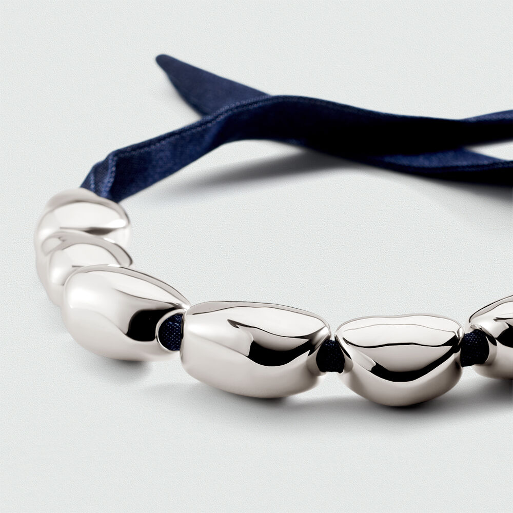 Collar midi ODYSS&Eacute;E - Azul / Plata - Collares  | Agatha