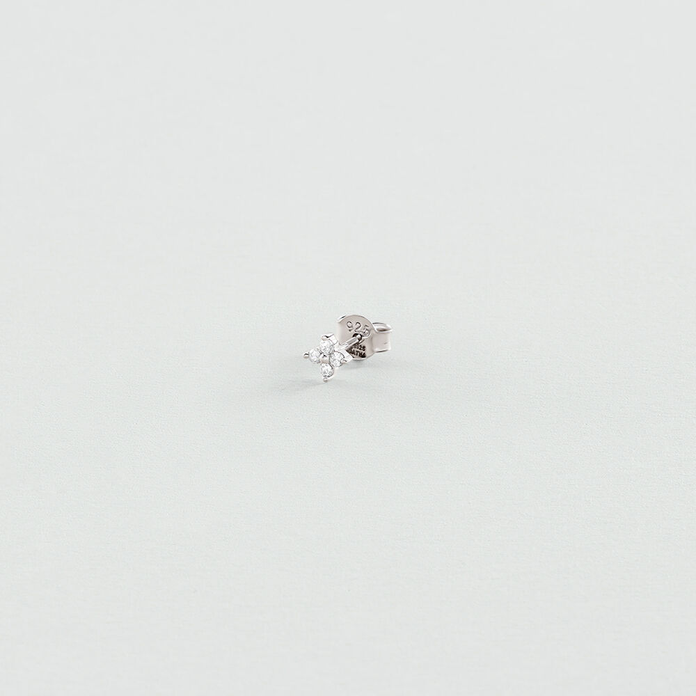 Piercing mini MIX& MATCH - Cristal / Plateado - Piercings  | Agatha