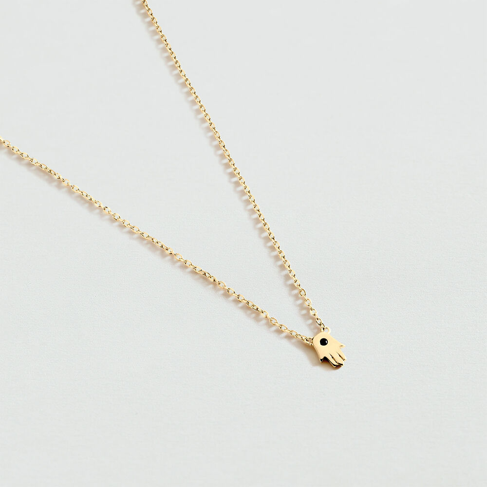 Collar corto MANO - Dorado - Collar corto  | Agatha