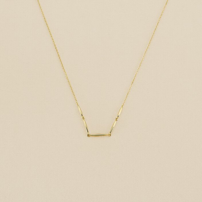 Collar corto RADIEUX - Dorado - Collares  | Agatha